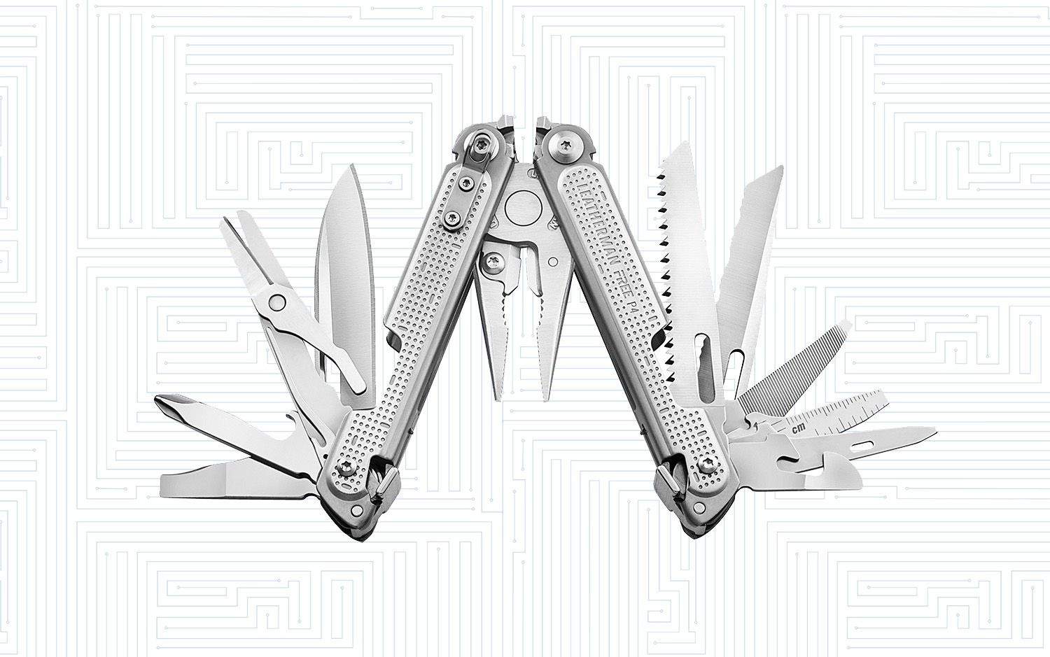 Free P-series multi tool by Leatherman