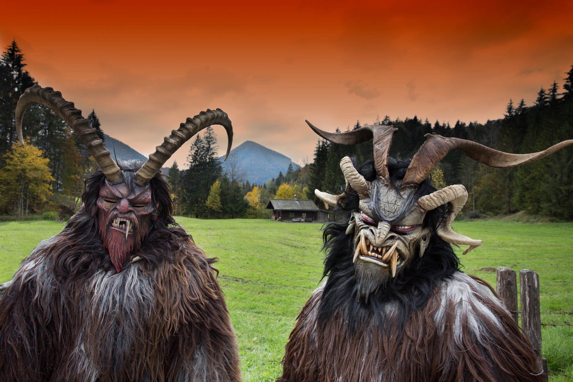 two krampuses