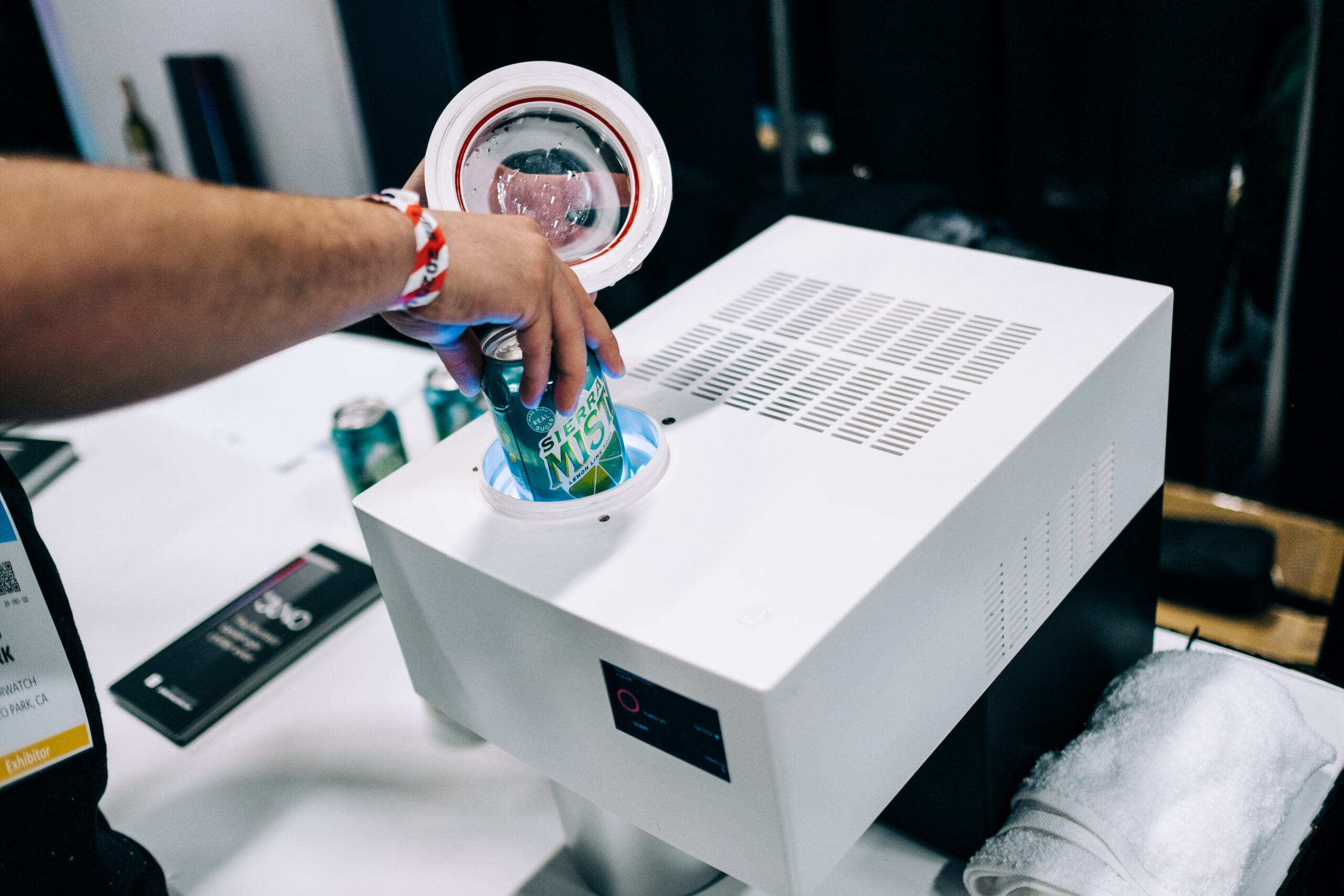 CES beverage cooler.