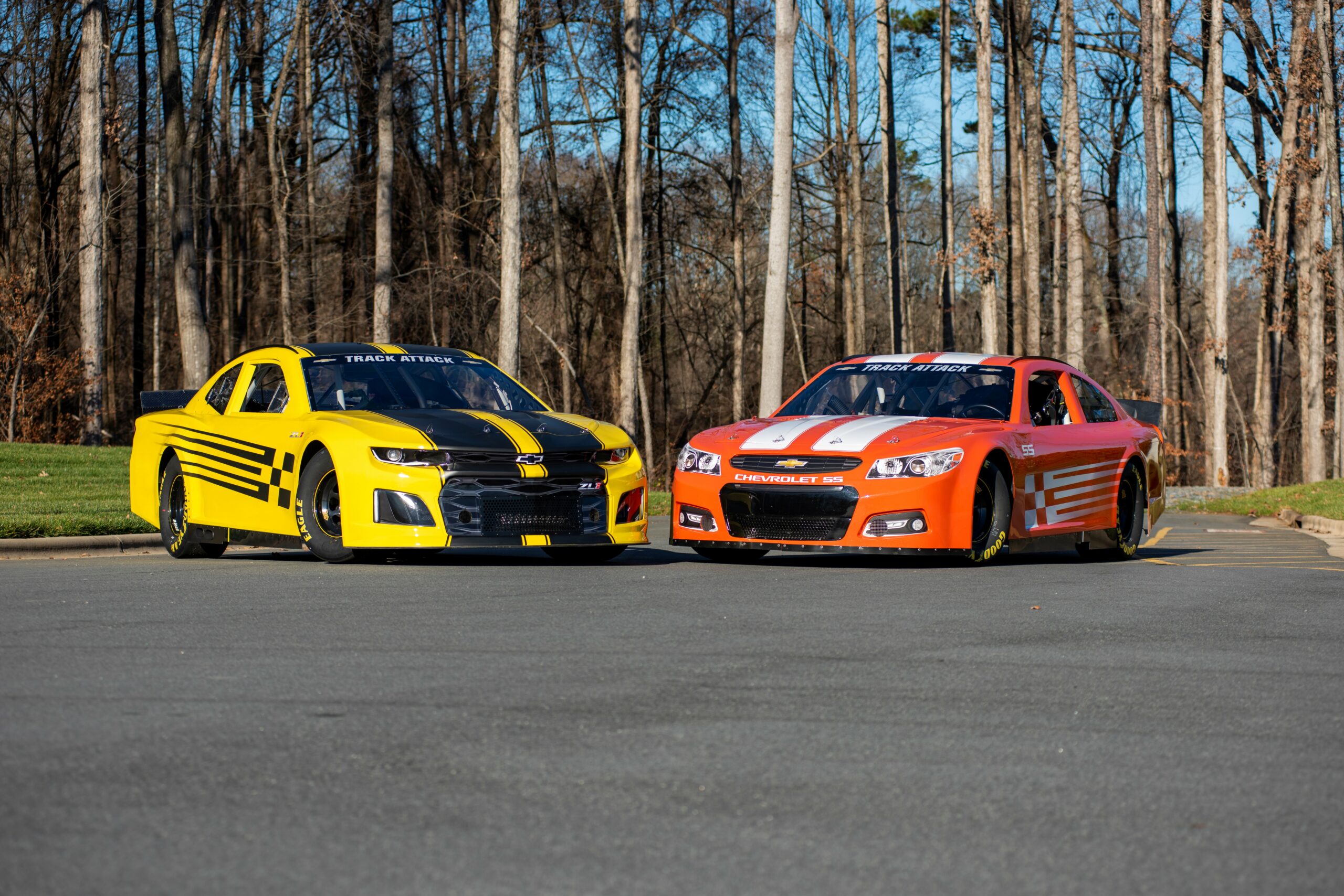 Hendrick Motorsports track attack cars