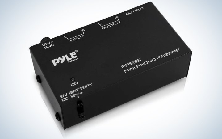  Pyle Phono Turntable Preamp