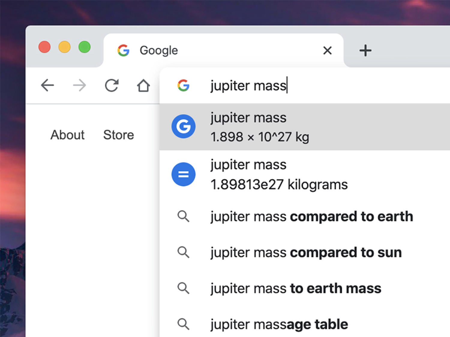 screenshot google autoresults mass