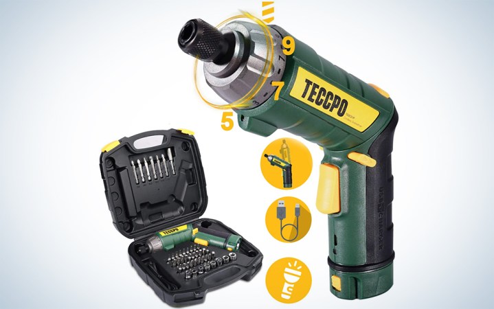  Teccpo Electric Screwdriver