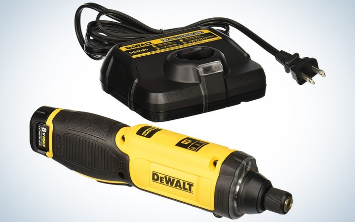  Dewalt 8V MAX Cordless Gyroscopic Screwdriver Kit