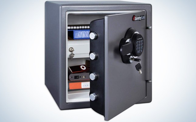 SentrySafe SFW123GDC Fireproof Safe and Waterproof Safe with Digital Keypad 1.23 Cubic Feet