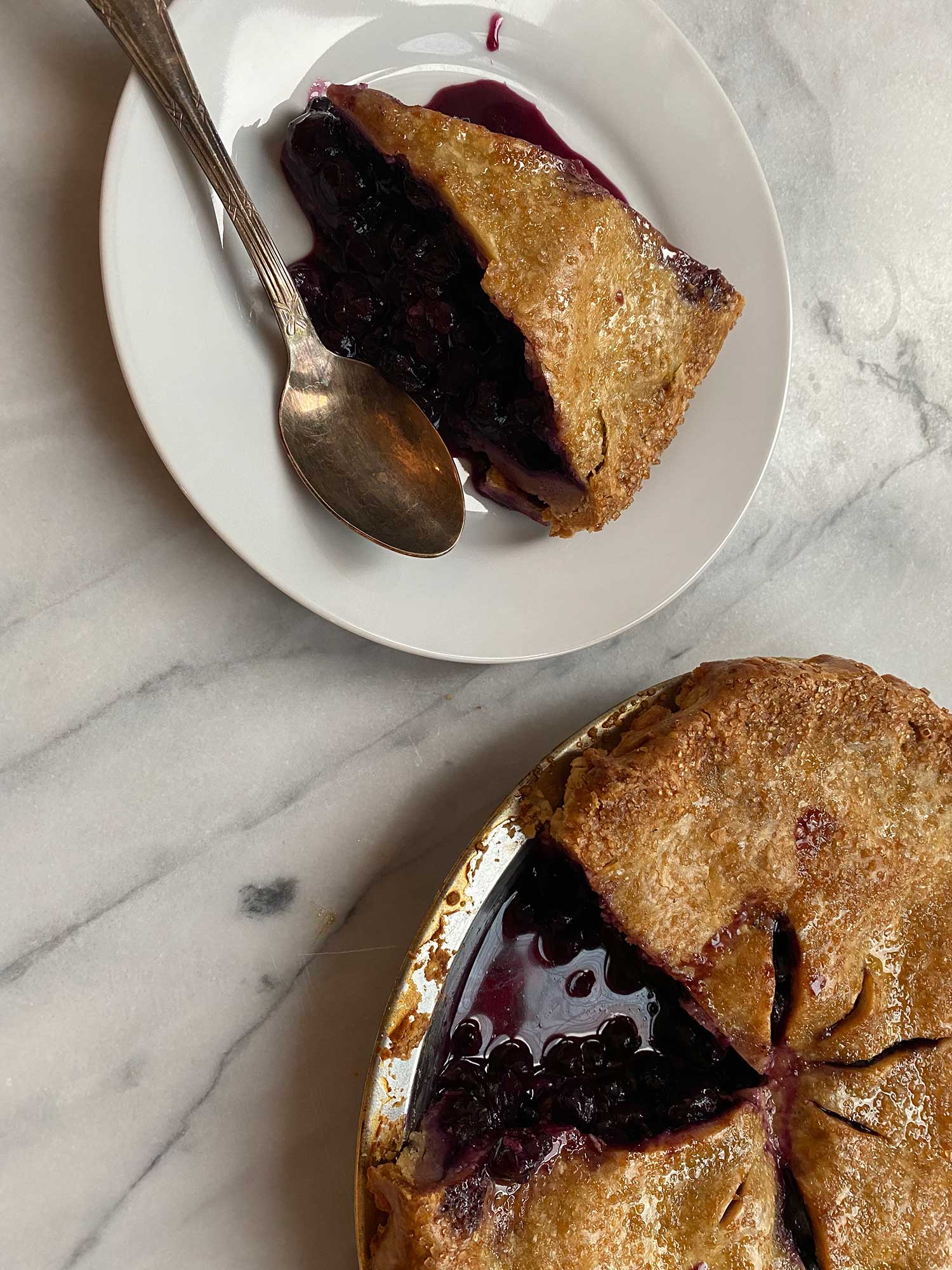 Nell Huffman's Blueberry Pie