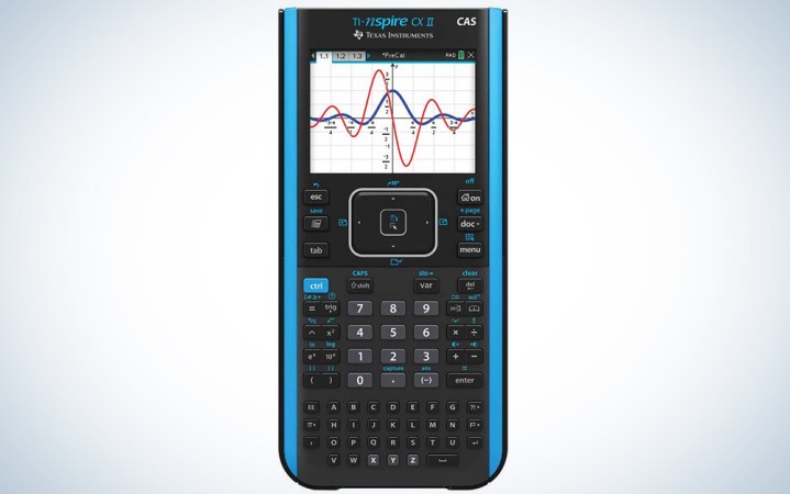  Texas Instruments TI-Nspire CX II CAS Color Graphing Calculator with Student Software