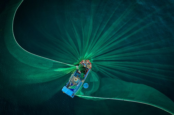 Thien Nguyen - fisherman working along the coastline of Vietnam’s Phú Yên province