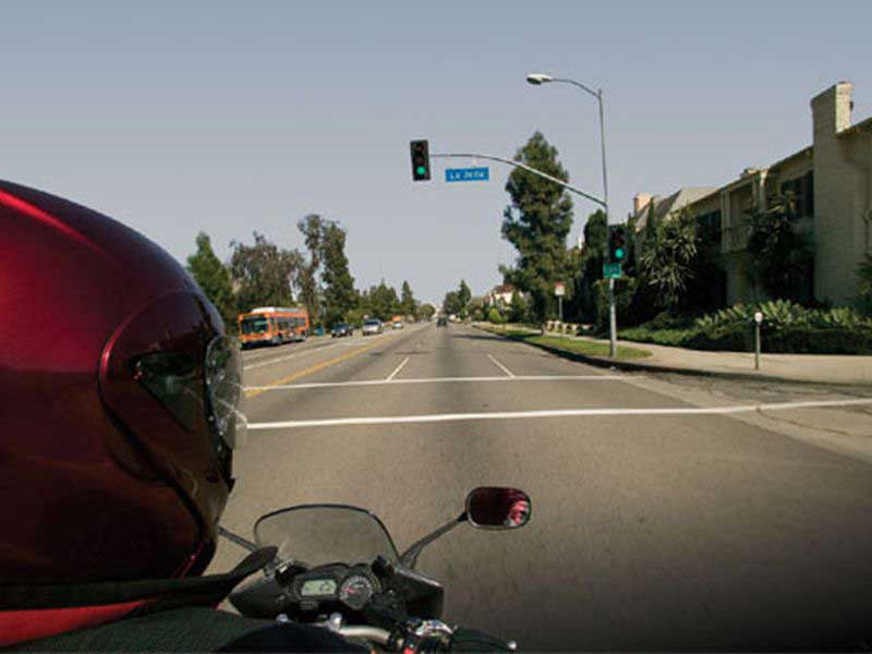 Make a plan of action for intersections and other commonly encountered ride situations.