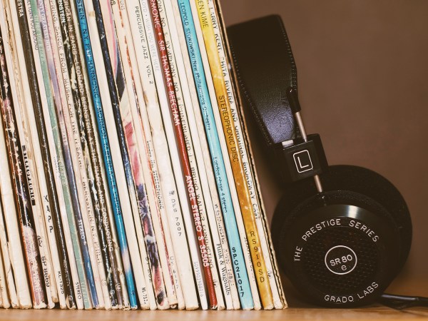 Vinyl shelf