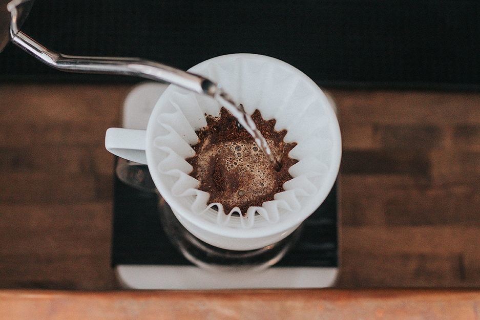 pour over coffee