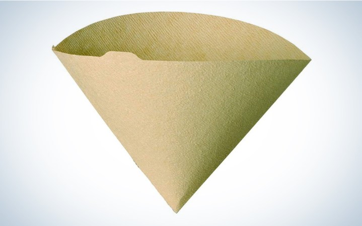  Hario V60 Paper Coffee Filters, Size 02, Natural, Tabbed