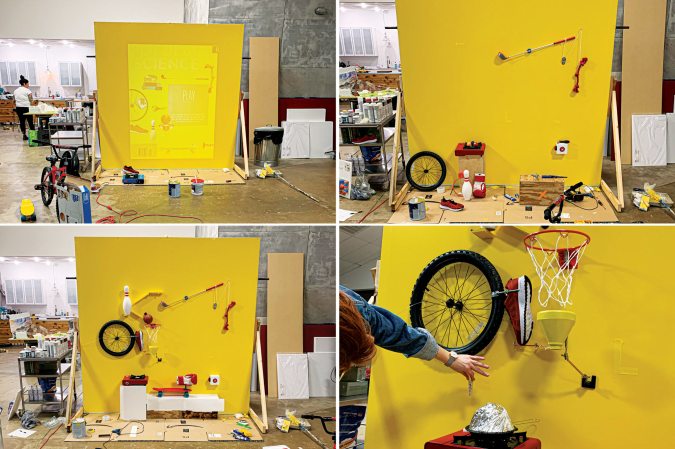 PopSci Rube Goldberg machine