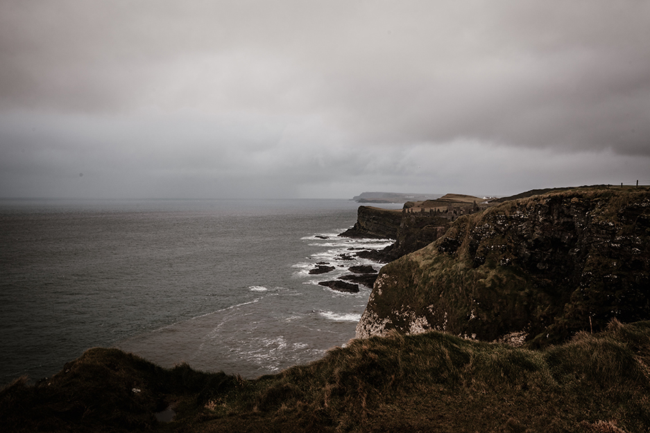 Cliffs near ocean