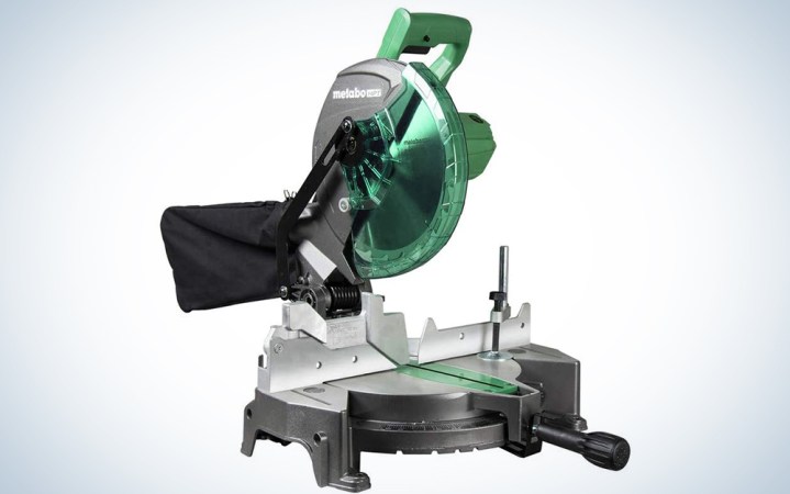  Metabo HPT Compound Miter Saw, 10-Inch, Single Bevel, 15-Amp Motor