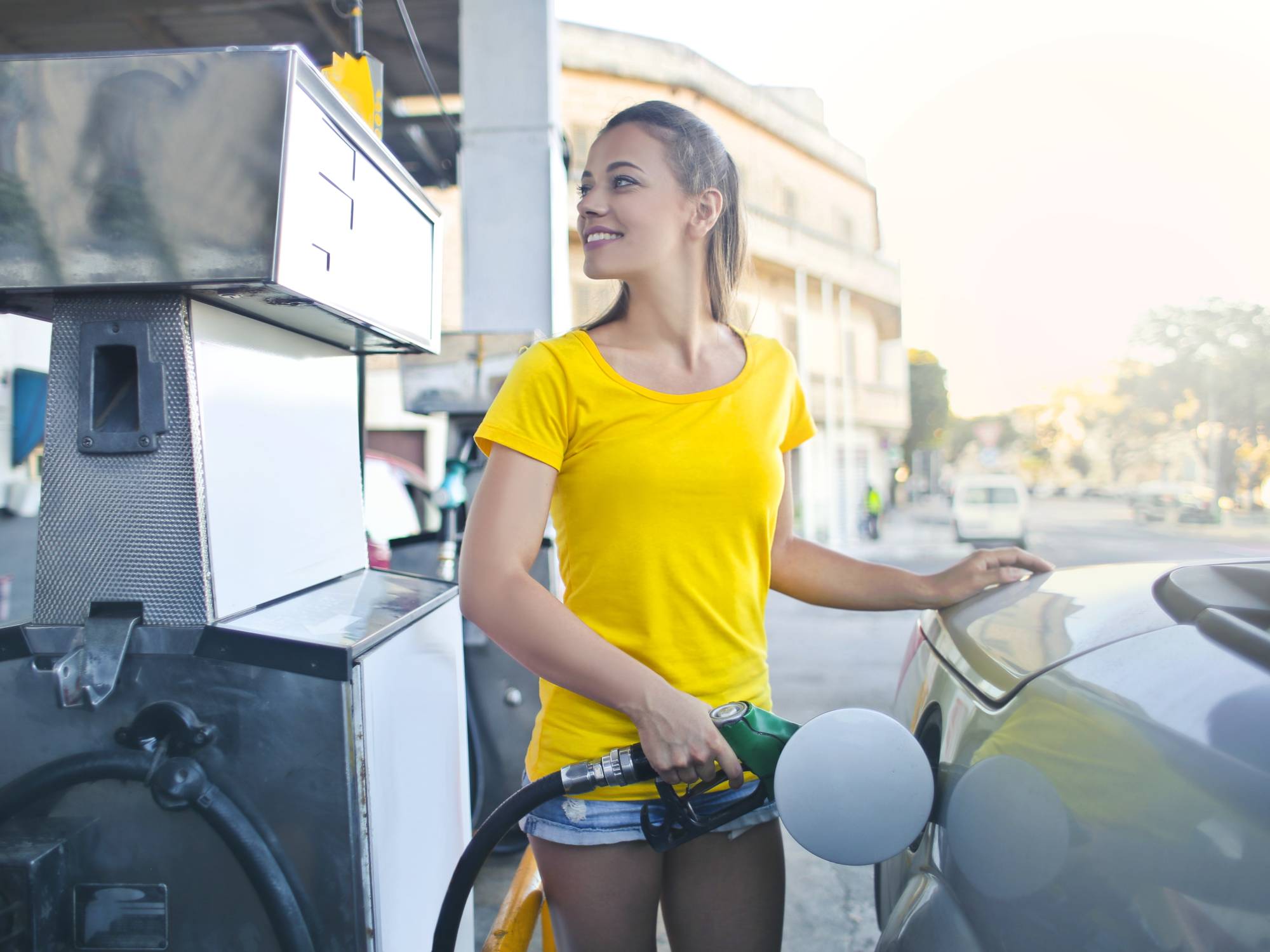 Pumping gas