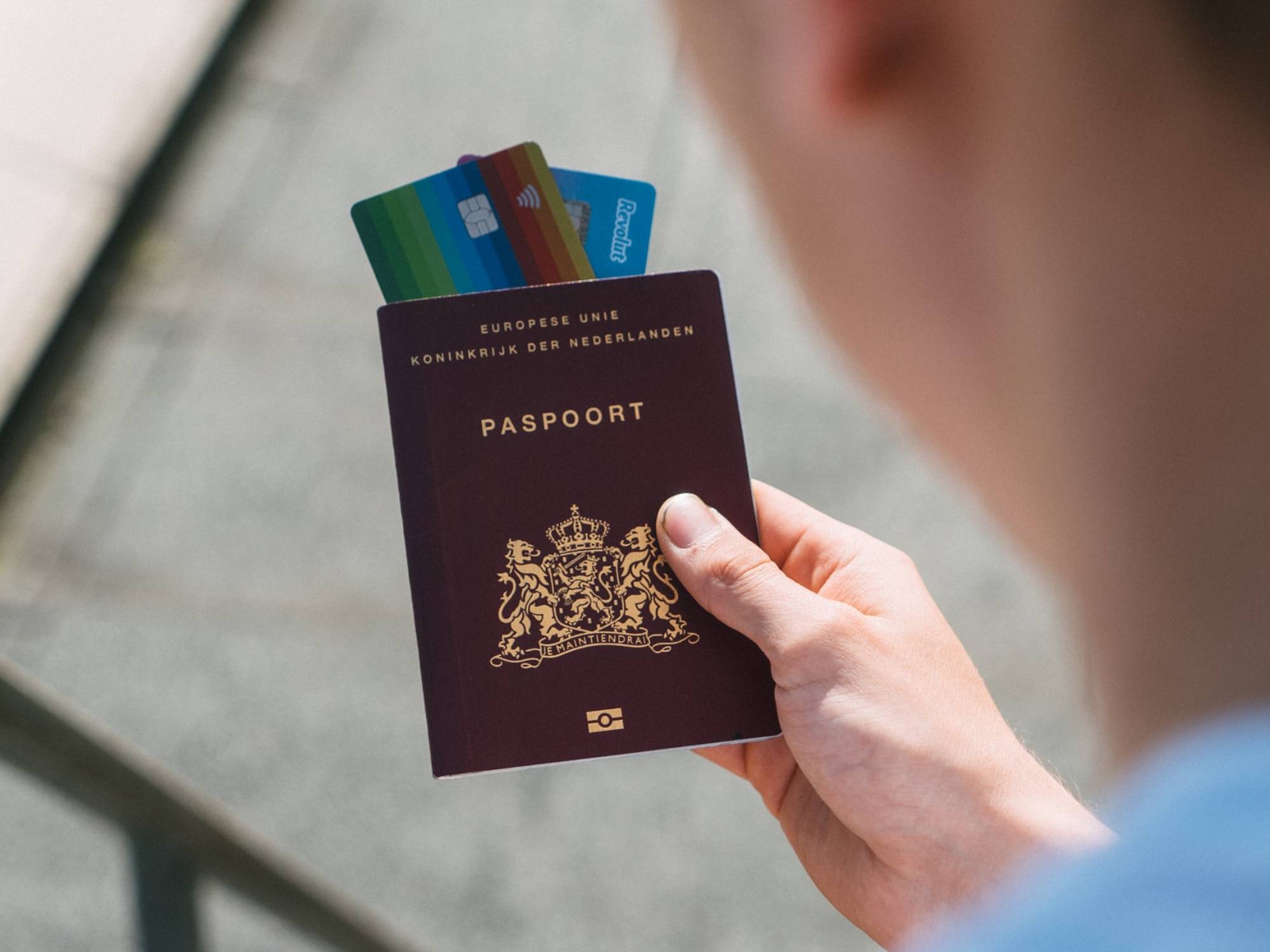 Passport and credit cards