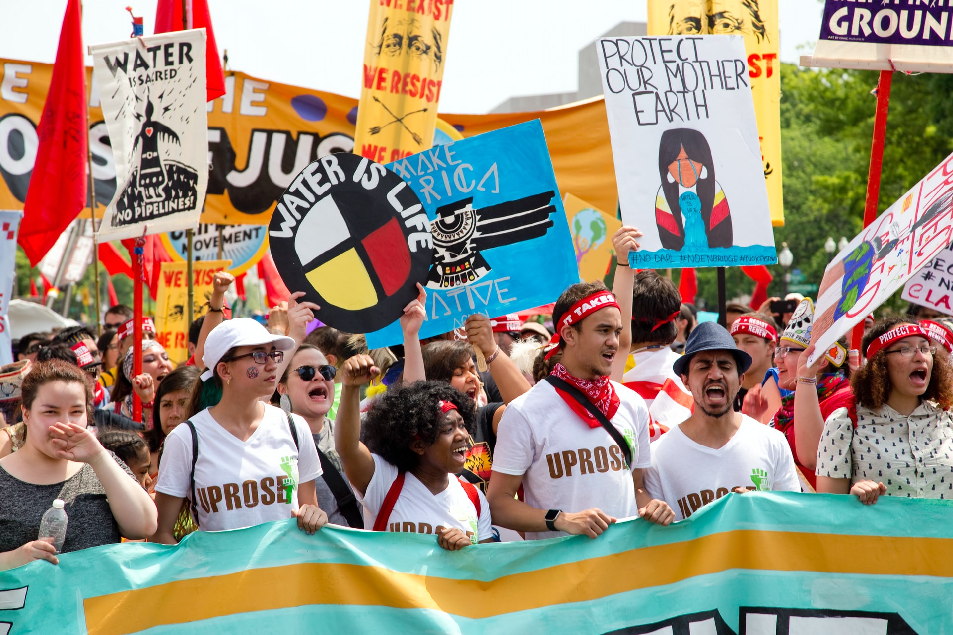 People's Climate March in Washington, D.C. in 2017