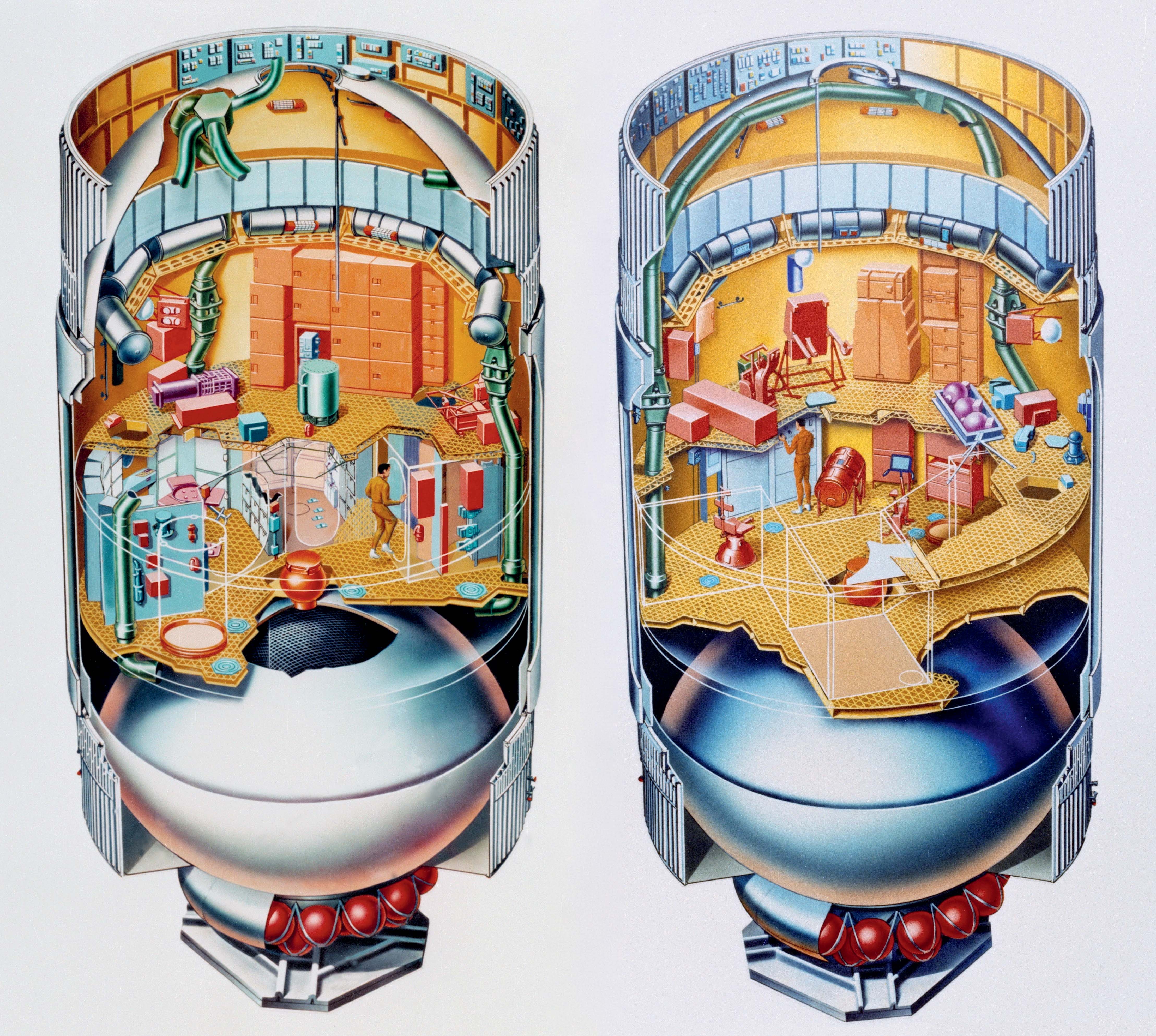 Skylab artists rendering.