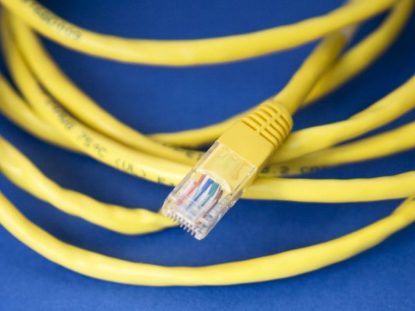 Yellow Ethernet code for mesh WiFi system setup