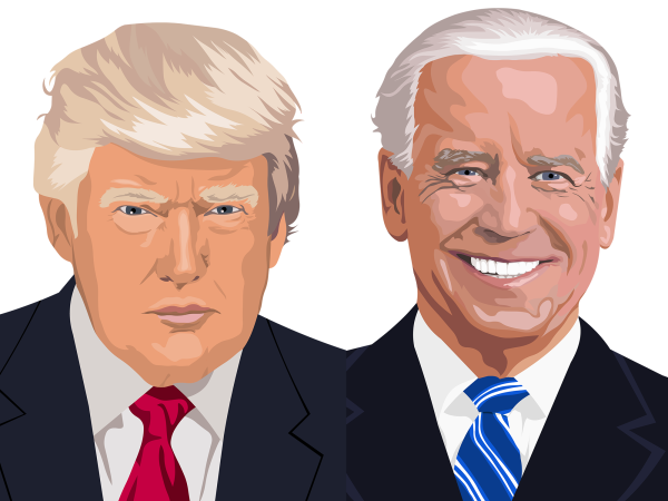 Trump and Biden