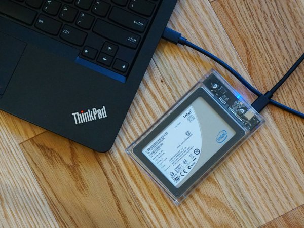 DIY external hard drive