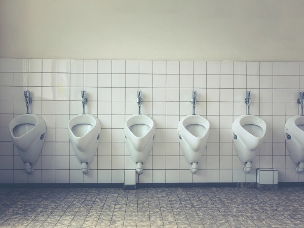 row of urinals