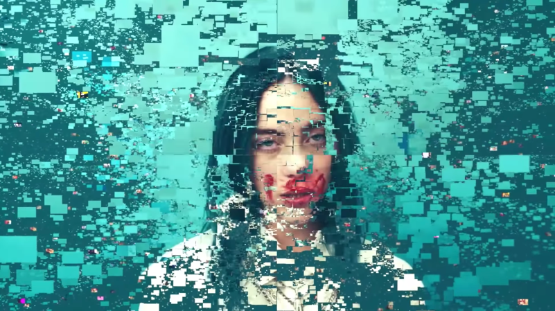 Billie Eilish Google AI mashup