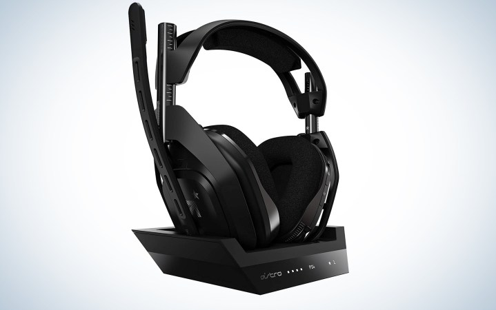  ASTRO Gaming A50 Wireless + Base Station for PlayStation 4 & PC is one of the most comfortable gaming headsets.