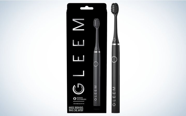  Gleem Battery Power Electric Toothbrush is the best affordable electric toothbrush.