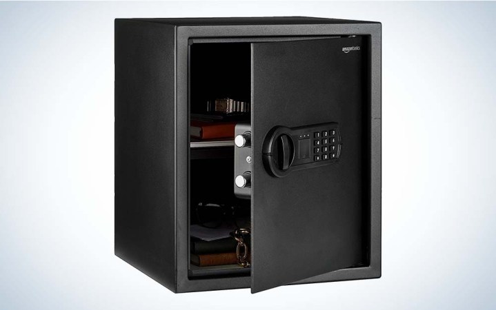  The Amazon Basics Home Security Safe is the best home safe for value.