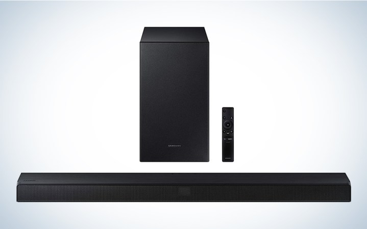  Samsung HW-T550 2.1ch Soundbar home entertainment equipment.