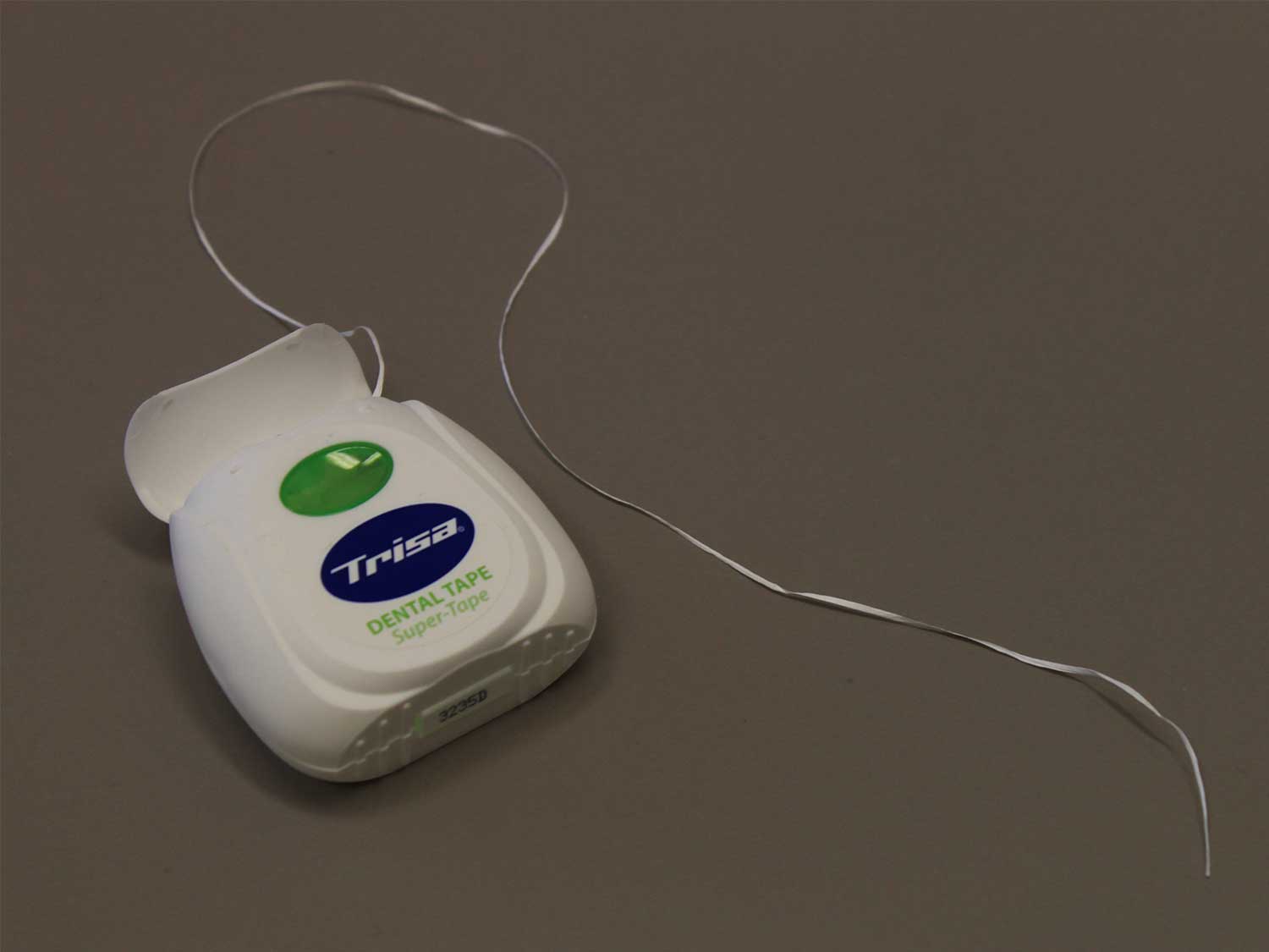 A case of dental floss.