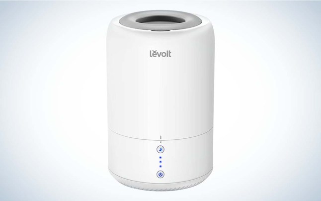 The Levoit Baby Bedroom Top Fill Cool Mist Humidifier is the best for baby.