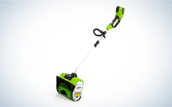  Greenworks 12-Inch 40V Cordless Snow Shovel