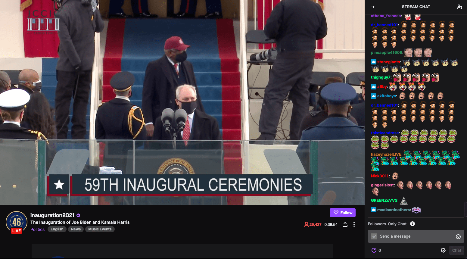 All the best ways to stream the Biden Inauguration