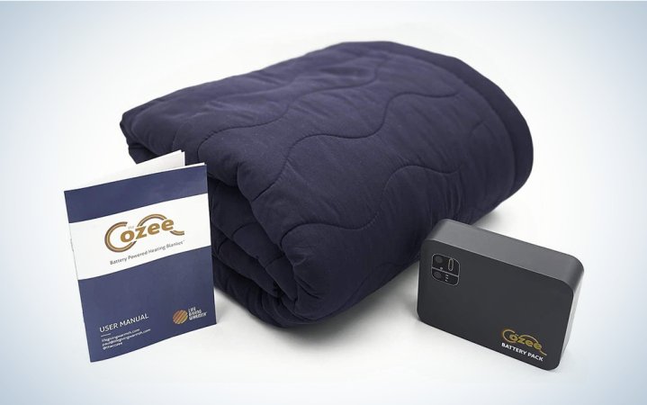  The Cozee Battery Powered Heated Blanket