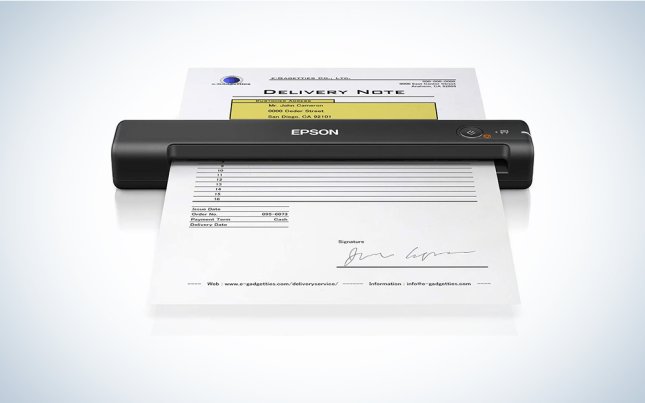 Epson WorkForce ES-50 Portable Sheet-Fed Document Scanner for PC and Mac