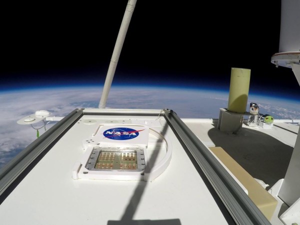 microbes being sent into Earth's atmosphere.