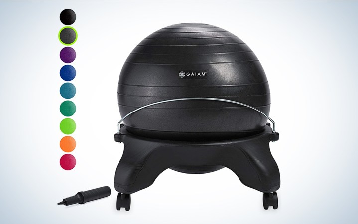  Gaiam Backless Balance Ball Chair