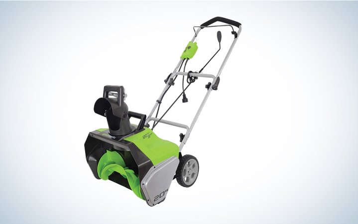  Greenworks 13 Amp 20-Inch Corded Snow Thrower