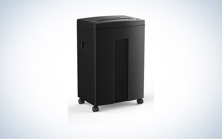  The Wolverine SD9113 Heavy Duty Shredder is our pick for the best heavy duty paper shredder.