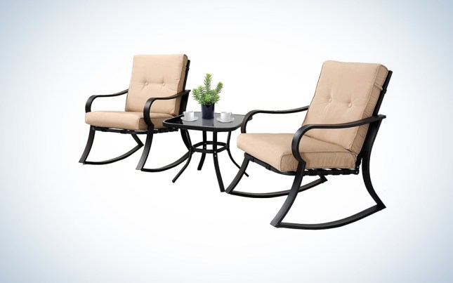 cushioned rocking chairs