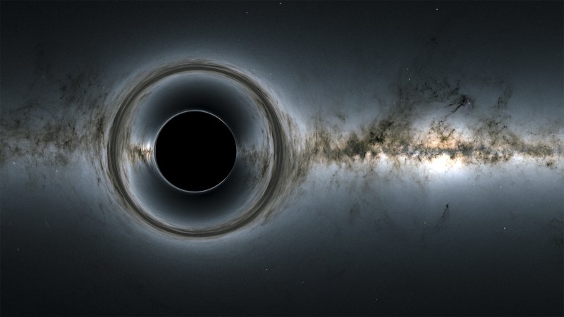 Astronomers use wobbly star stuff to measure a supermassive black hole’s spin
