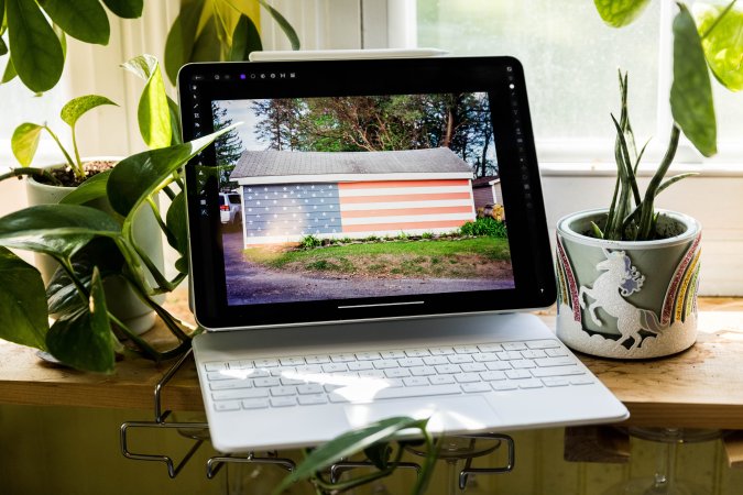  iPad Pro 12.9 inch in the Magic Keyboard Case