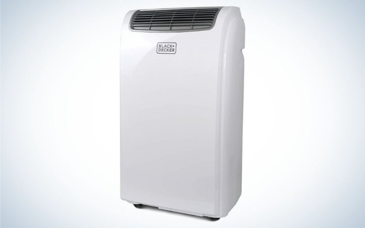  White portable air conditioner