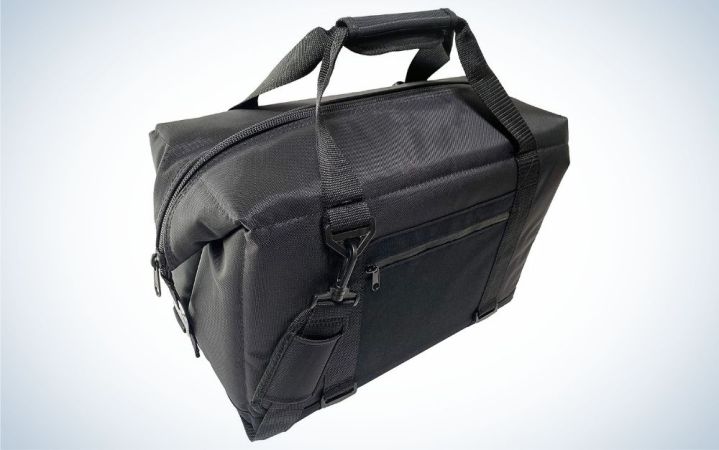  Black nylon soft cooler