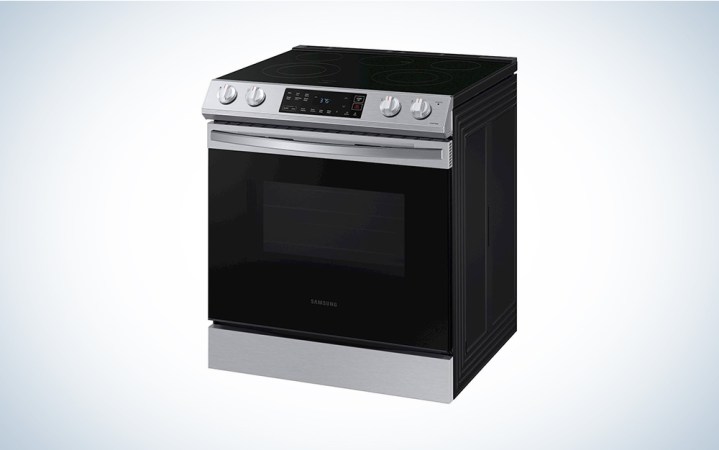  silver and black samsung oven memorial day deal