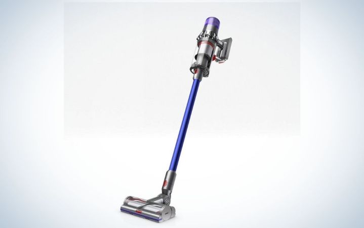  Blue cordless vacuum cleaner for hardwood floors