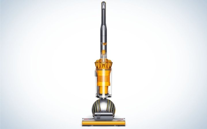  Yellow, electric corded vacuum for hardwood floors